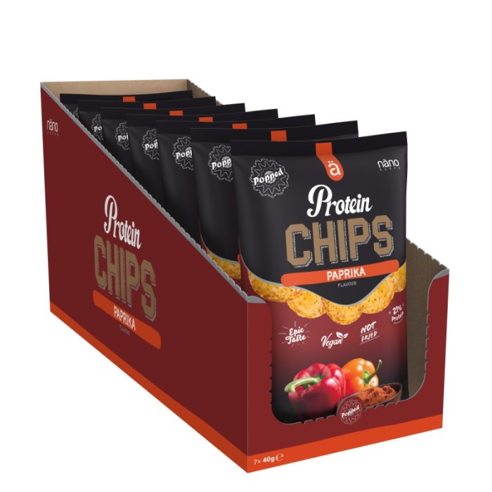 Protein Chips Boite de 7 x 40g | Nano Supps