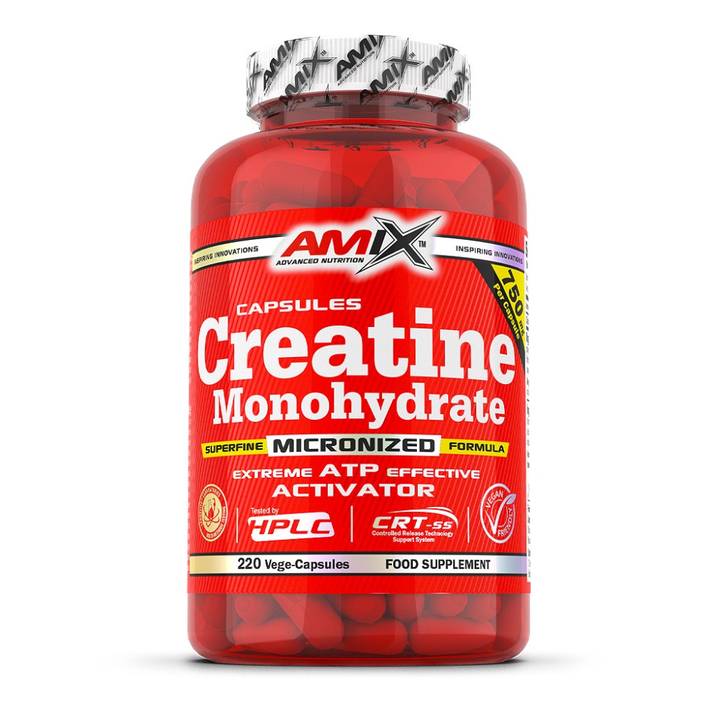 Amix Nutrition Créatine Micronisée 220 Caps Nutrisport Performances 8603