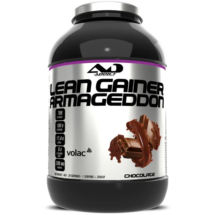 Armageddon Pro 100 - Lean Gainer - 4kg | Addict Sport Nutrition