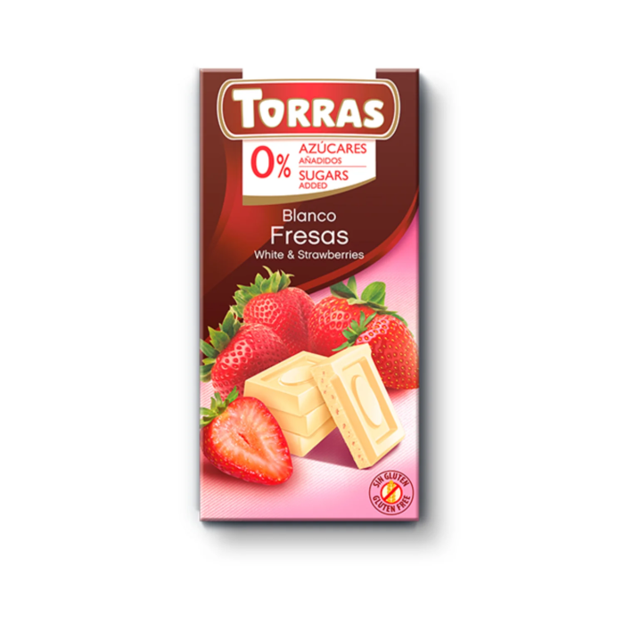 Tablette de chocolat sans sucre ajouté - 75g | Torras