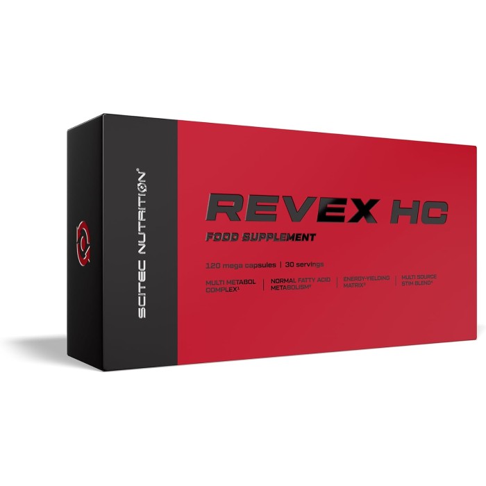 Revex HC - 120 gélules | Scitec Nutrition