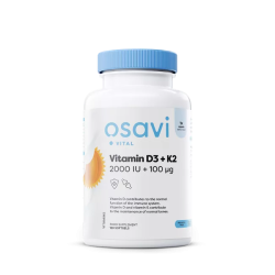 Vitamin D3 + K2 - 120 gélules | Osavi