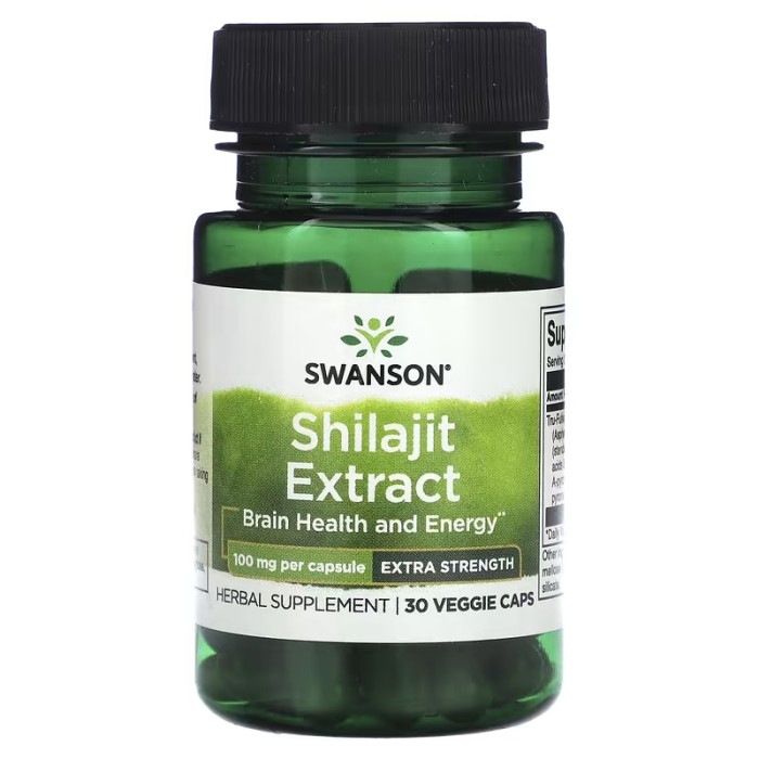 Shilaji Extract - 30 gélules | Swanson