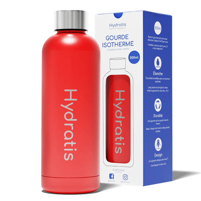 Gourde Isotherme - 500ml | Hydratis
