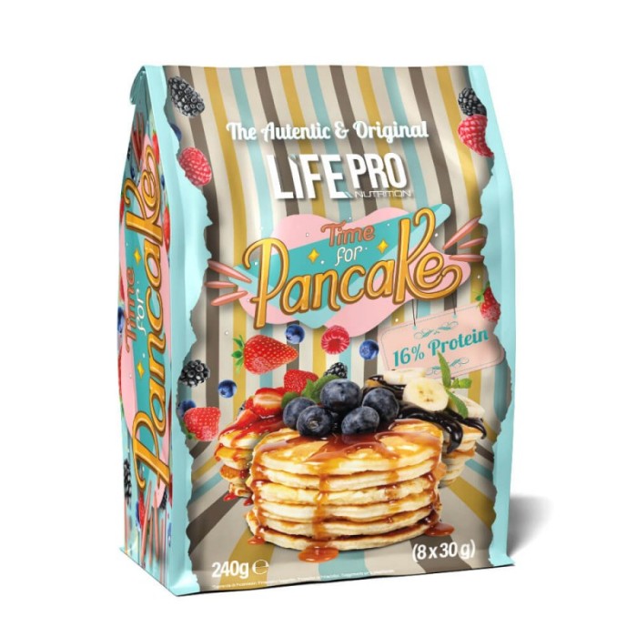 Pancakes Protéinés - 8 X 30g (240g) | Life Pro Nutrition