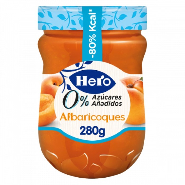 Confiture sans sucre / Abricot  - 280g | Hero Diet