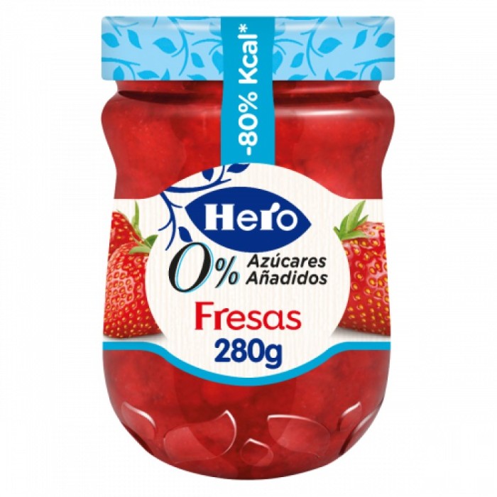 Confiture Fraise sans sucre - HERO DIET