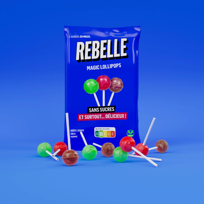 Sucette Rebelle - 7 sucettes (48g) | Rebelle