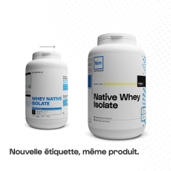 Whey Native Isolate (Low lactose) - 1,5kg | Nutrimuscle