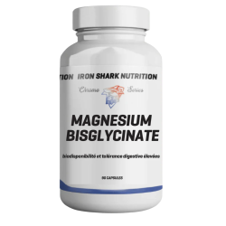 Magnesium Bisglycinate - 90 Gélules | Iron Shark Nutrition