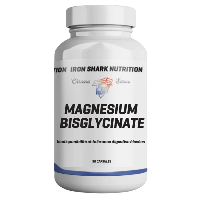 Magnesium Bisglycinate - 90 Gélules | Iron Shark Nutrition