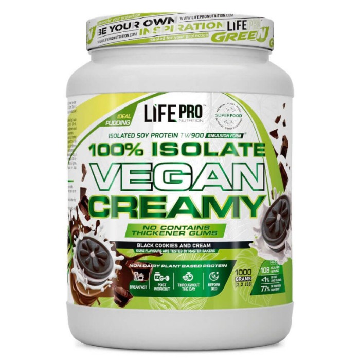 100% Isolat Vegan Creamy - 1kg | Life Pro