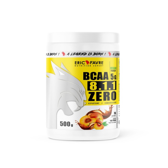 BCAA  8.1.1 ZERO Vegan - 500g | Eric favre