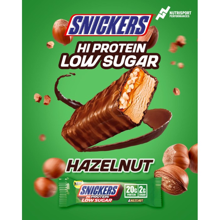 Snickers Hi Protein (Low Sugar) / Noisette - 57g | Snickers