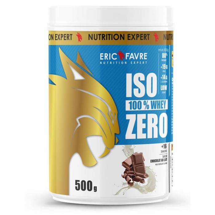 Iso Zero 100% whey Proteine - 500g | Eric Favre