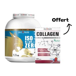 Iso Zero 100% whey Proteine - 1.5kg | Eric Favre