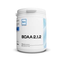 Bcaa 2.1.2 - 120 Gélules | Nutrimuscl