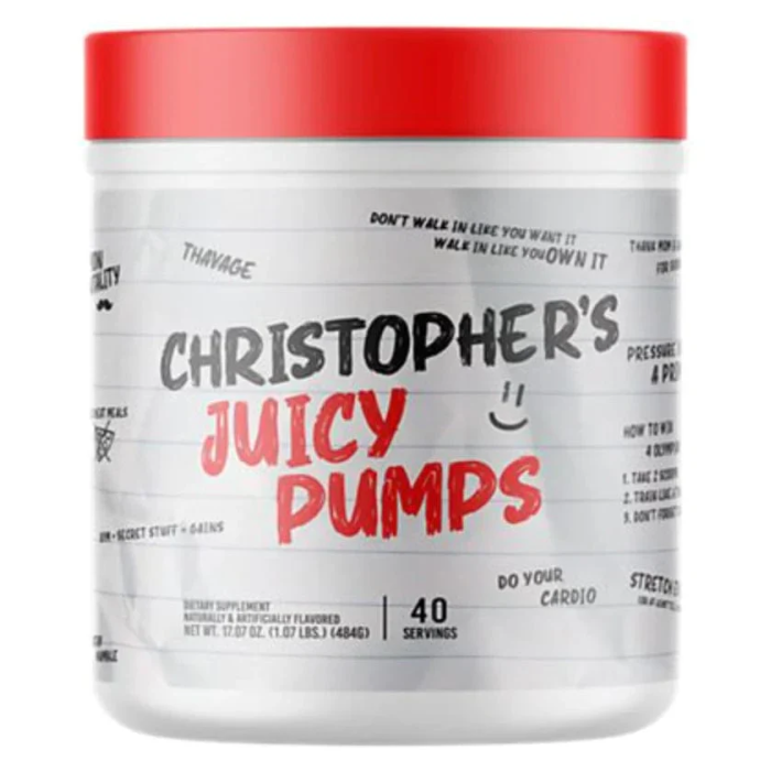 Juicy Pumps Christopher's - 484g | Raw Nutrition