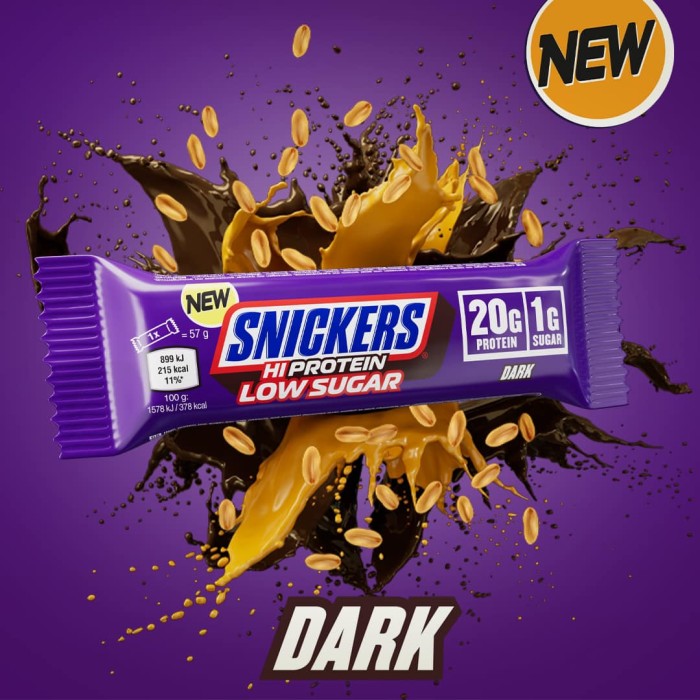 Snickers Hi Protein / Low Sugar / Dark - Snickers