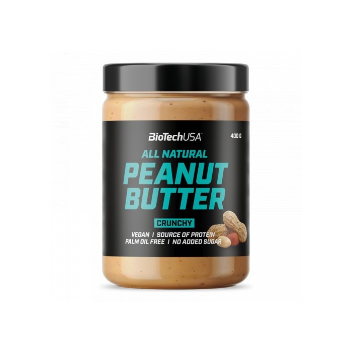 Peanut Butter - Beurre de cacahuète - 400g - BIOTECH USA