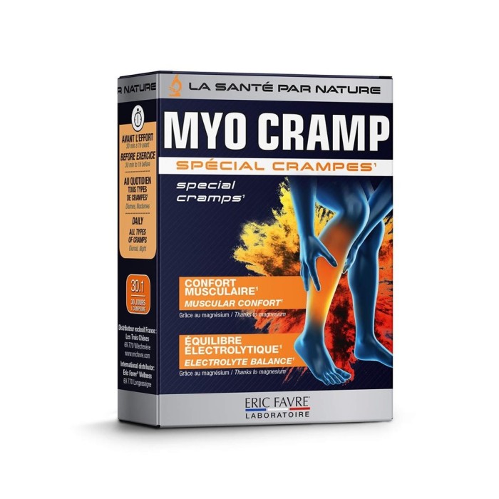 Myo Cramp - 30 gélules | Eric Favre