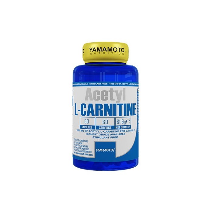 Acetyl L-Carnitine - 60 capsules | Yamamoto Nutrition