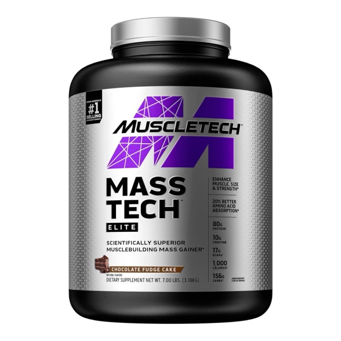 Mass-Tech Elite - Gainer - 3.2kg | Muscletech