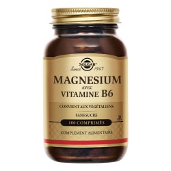 Magnesium + Vitamine B6 - 100 Tabs | Solgar