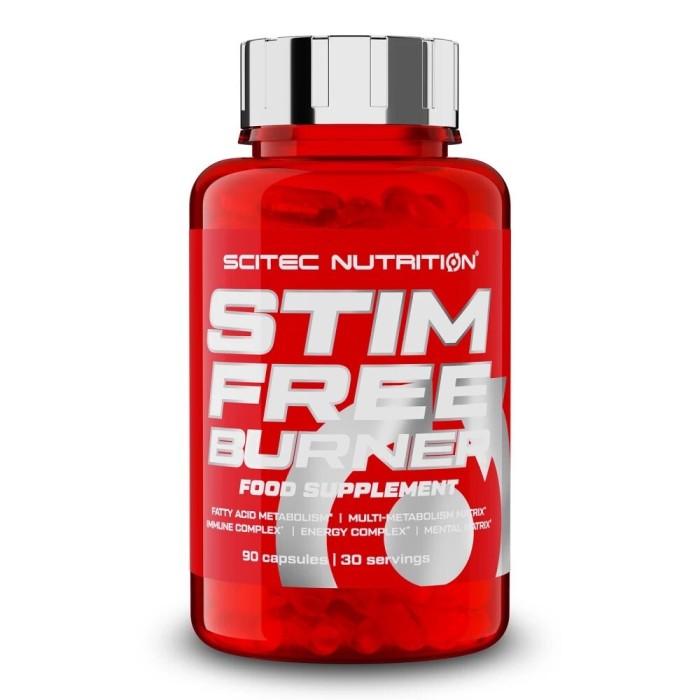Stim Free Burner - 90 gélules | Scitec Nutrition