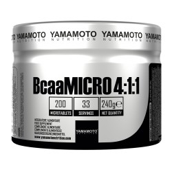 BCAA Micro 4.1.1 - 200 Tablettes | Yamamoto Nutrition