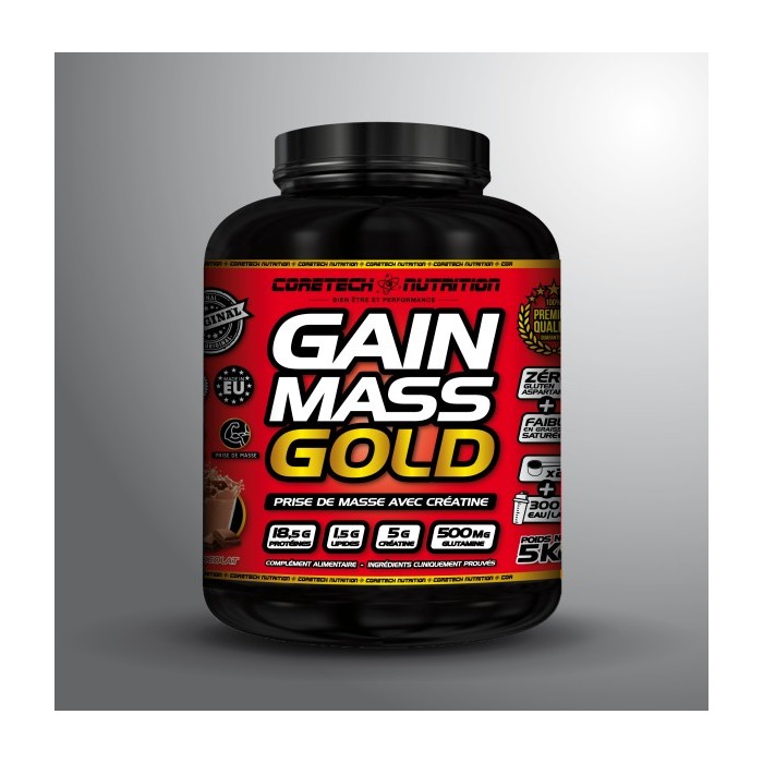 Gain Mass Gold - 5kg | Coretech Nutrition