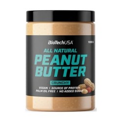 Peanut Butter - Beurre de cacahuète - 1Kg - BIOTECH USA