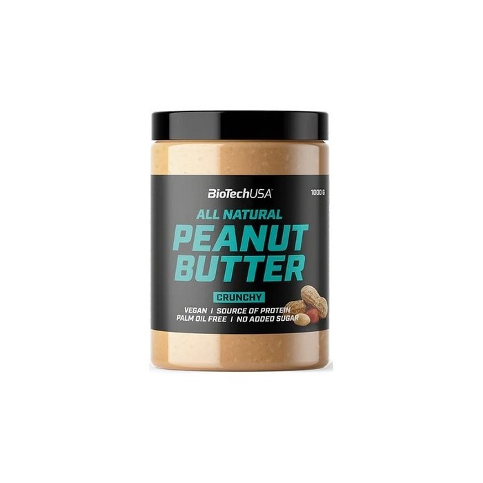Peanut Butter - Beurre de cacahuète - 1kg | Biotech USA