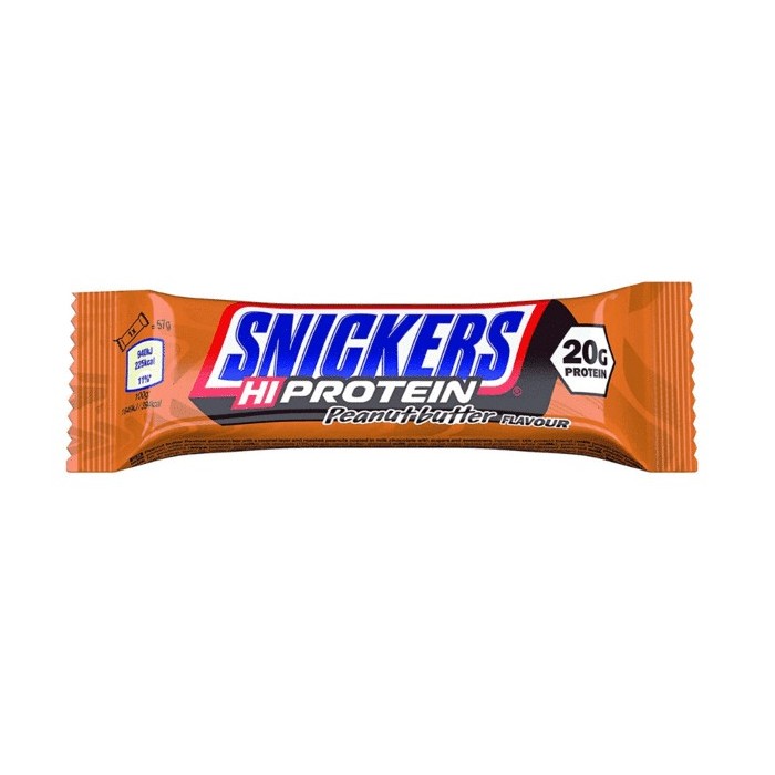 Snickers Hi Protein PEANUT BUTTER Barre - 62gr - SNICKERS