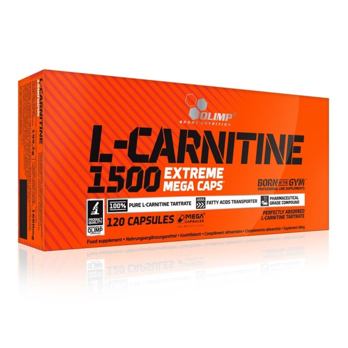 L-Carnitine 1500 - 120 Gélules | OLIMP