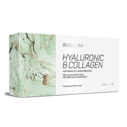 Hyaluronic et Collagen - 120 Caps | Biotech USA