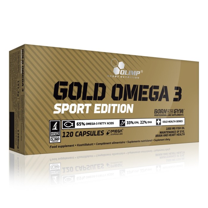 Gold Omega 3 - 120 gélules | Olimp Nutrition
