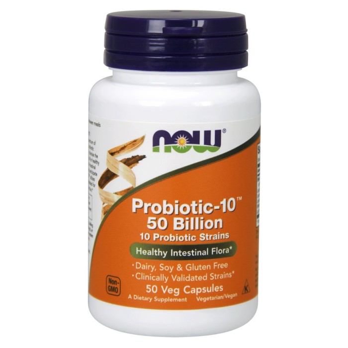 Probiotic - 50 milliards poudre - NOW FOODS