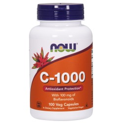 Vitamine C-1000 - 100 Gélules - NOW FOODS