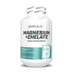 Magnesium + Chelate - 60 gélules - BIOTECH USA