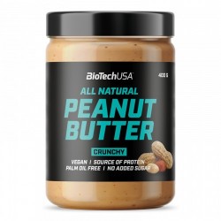 Peanut Butter - Beurre de cacahuète - 400g - BIOTECH USA