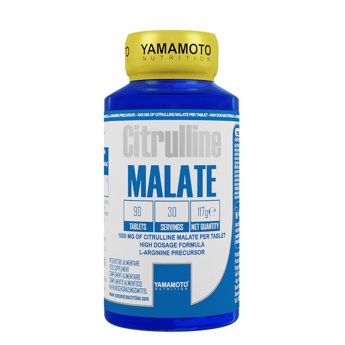 Citrulline Malate - 90 tabs | Yamamoto Nutrition
